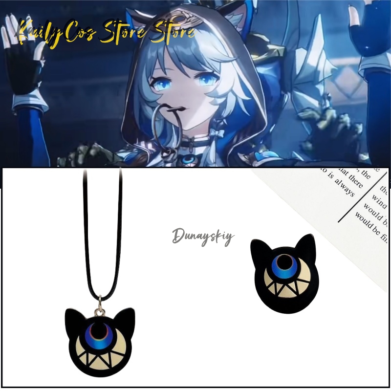 Anime Pendant Necklace - Cipher Cifera Cosplay Kalung Paduan Tali