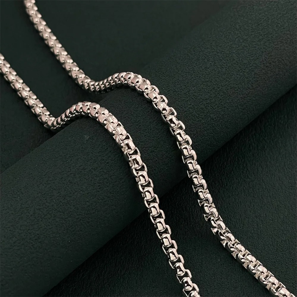 Kalung Perak Sterling 925 Gros - 925 Sterling Silver Chain Necklace Men ulasan dan harga