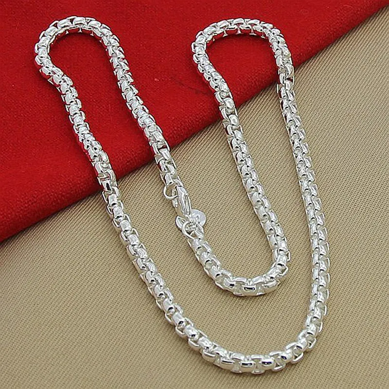 Kalung Perak Sterling 925 Gros - 925 Sterling Silver Chain Necklace Men ulasan dan harga