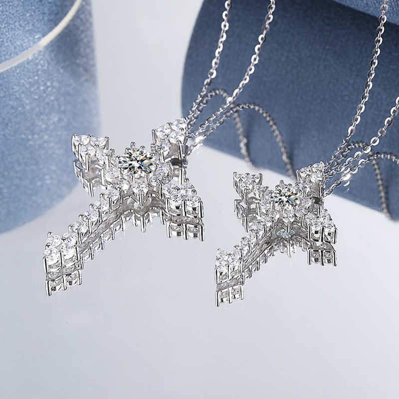 IOGOU kalung liontin salib Moi - 925 Sterling Silver Chain Necklace Men ulasan dan harga