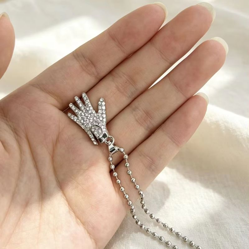 Kalung Sarung Tangan Michael J - Anime Pendant Necklace ulasan dan harga