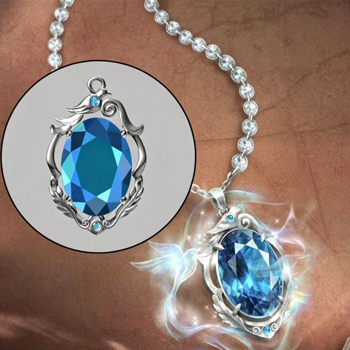 Identity Ⅴ Kalung Anime Fashio - Anime Pendant Necklace ulasan dan harga