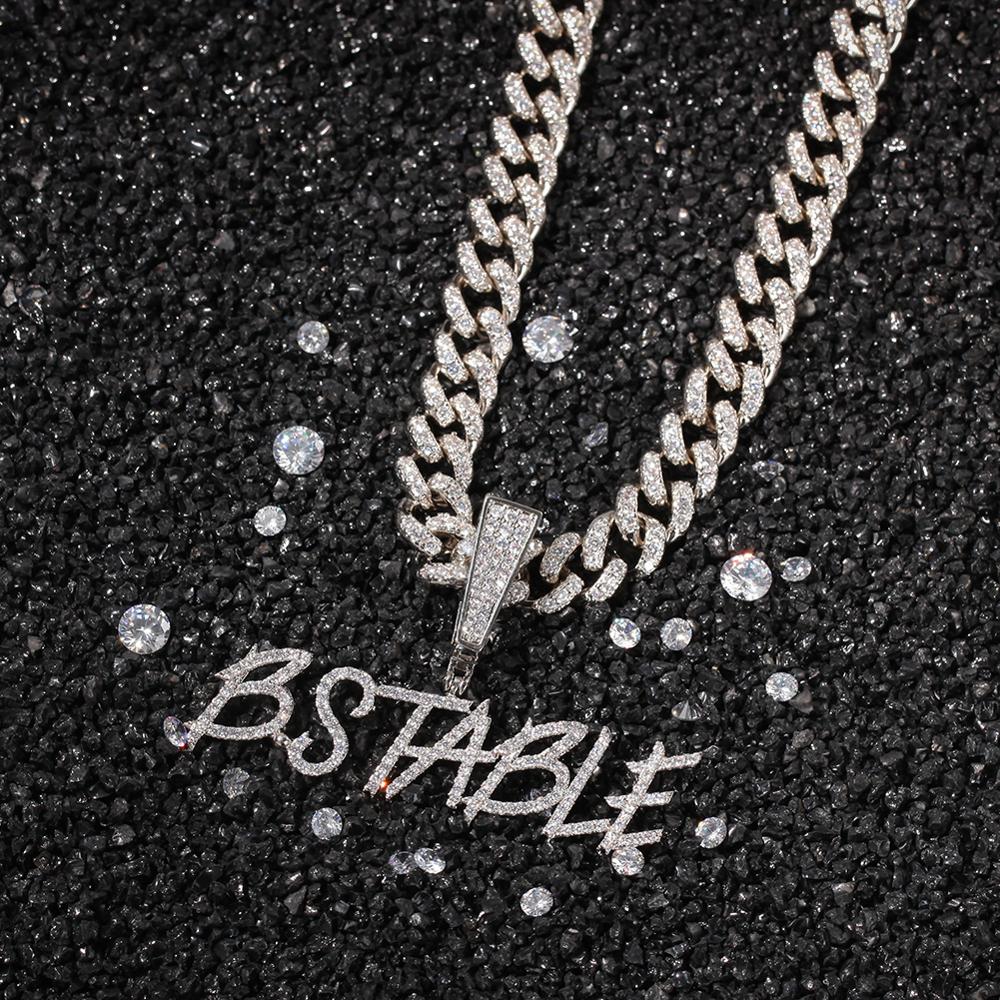 TBTK Disesuaikan Nama Curisve  - Cuban Link Chain 12Mm ulasan dan harga